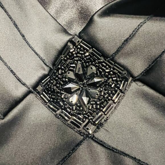 Jones New York Black Tiered Dress Pendent Petite Size 4 (A0126) - Picture 9 of 9